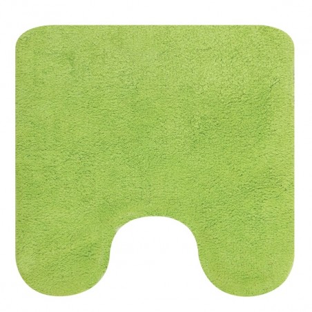 Alfombra de baño CAROLINA de algodón 55x55 cm Verde kiwi Spirella