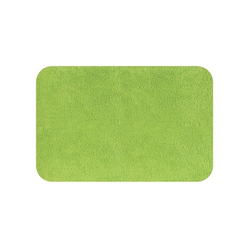 spirella Tapis de bain Coton CAROLINA 55x65cm Vert Kiwi Spirella