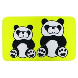 Tapis de bain Microfibre PANDA 45x75cm Jaune MSV
