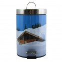 Poubelle à  pédale Inox 3L Cottage MSV