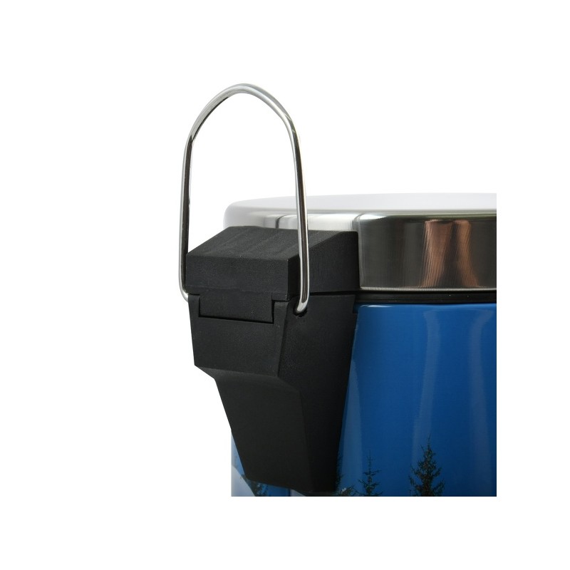 Papelera con pedal acero inoxidable 3L Cottage MSV