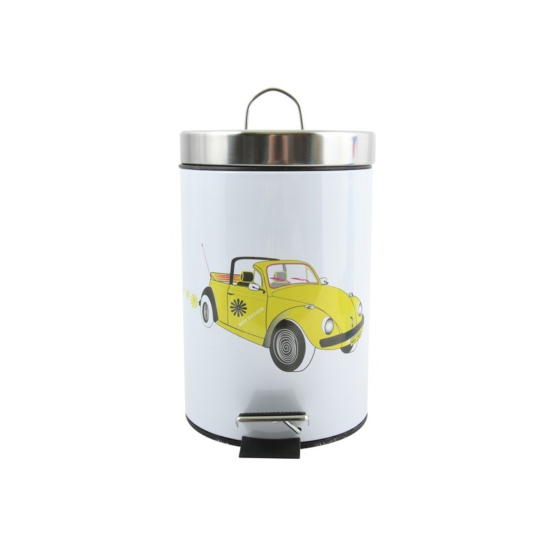 Pedal bin Stainless Steel 3L Cox 70's MSV