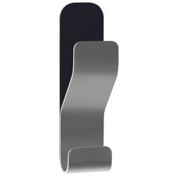 towel hook ANOBILE Gray Stainless Steel Spirella