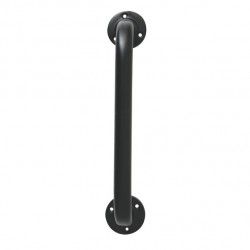 Barra de apoyo Acero 30cm Negro mate MSV