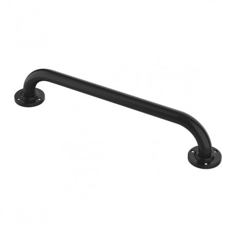 Barra de apoyo Acero 40cm Negro mate MSV