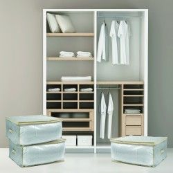 Lot de 3 housses pour couette MSV