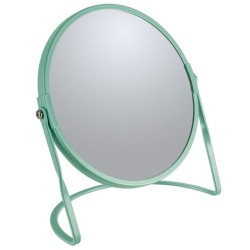 Spirella Magnifying Mirror Steel AKIRA Matt Green