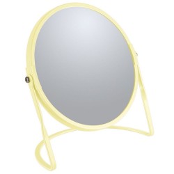 Spirella Magnifying Mirror Steel AKIRA Yellow