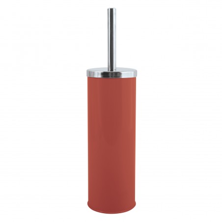 Wc-Bürste mit Halter Edelstahl & Stahl Terracotta MSV