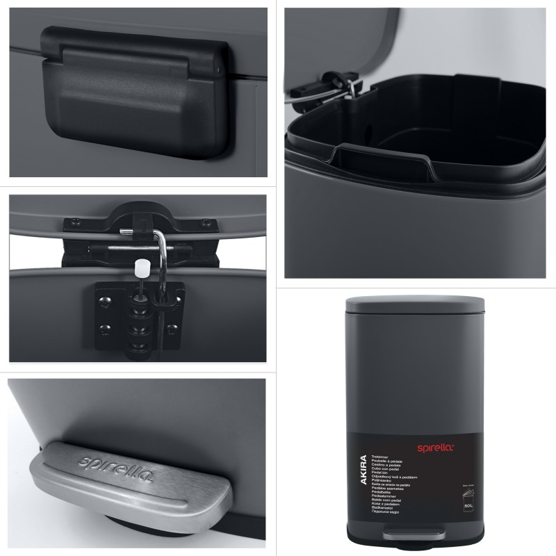 poubelle de cuisine 30L