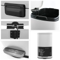 Papelera de Cocina con Pedal Acero AKIRA 30L Blanco Mate Spirella