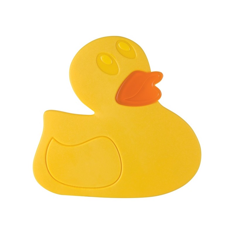 Lot de 5 stickers figurines antidérapantes de douche ou baignoire PVC DUCK Jaune Spirella