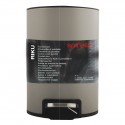Pedal bin RIKU 5L Stainless Steel Matt Taupe Spirella