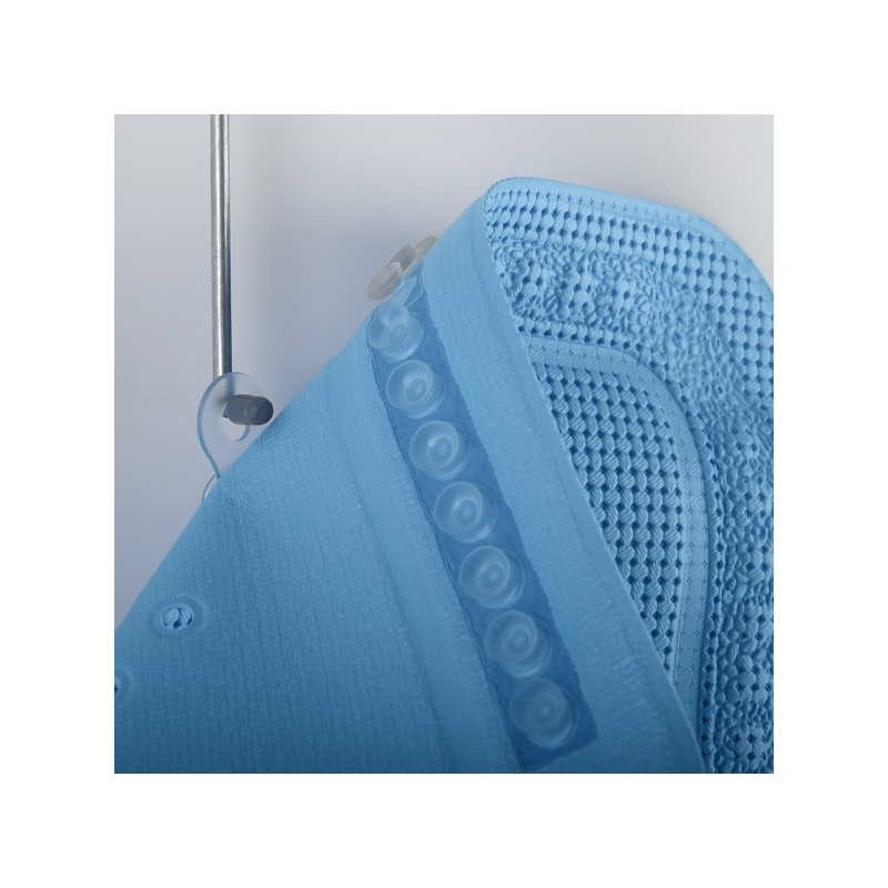 Bathtub mat PVC ALASKA 71x36cm Blue Bermuda Spirella