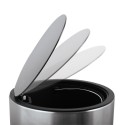 Papelera con pedal RIKU 5L de acero inoxidable Metalizado Spirella
