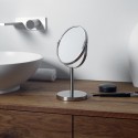 Magnifying mirror on base Steel SYDNEY Chrome Spirella