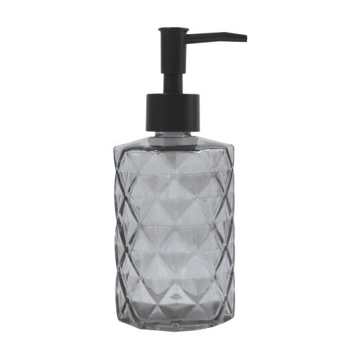 Seifenspender aus Glas QUINCY Transparent MSV