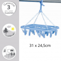 Séchoir à  chaussettes Rectangulaire Bleu MSV