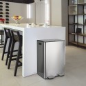 Spirella selektive sortierung mülleimer ALIYA 60L (2x30L) Stahl gebürstet