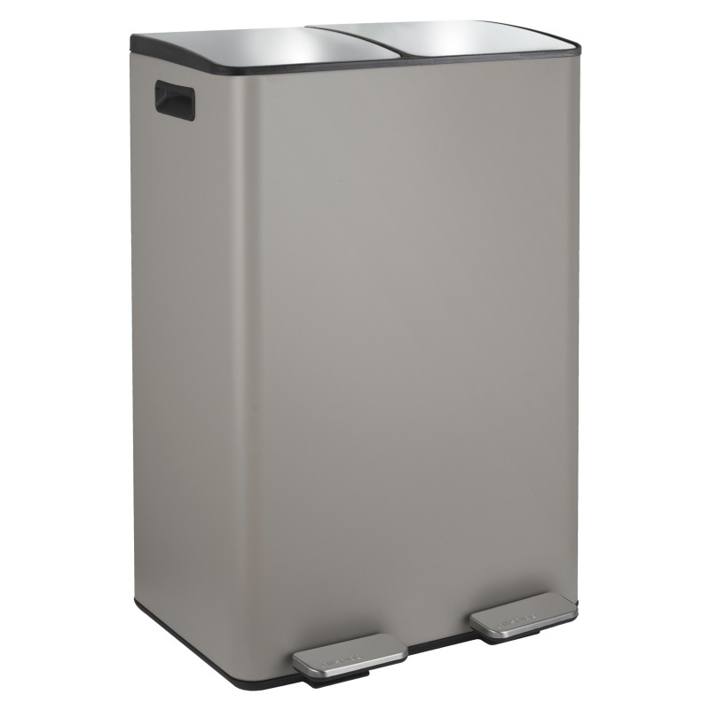 Cubo De Basura Doble Cubo Basura Reciclaje 60L CASABEL