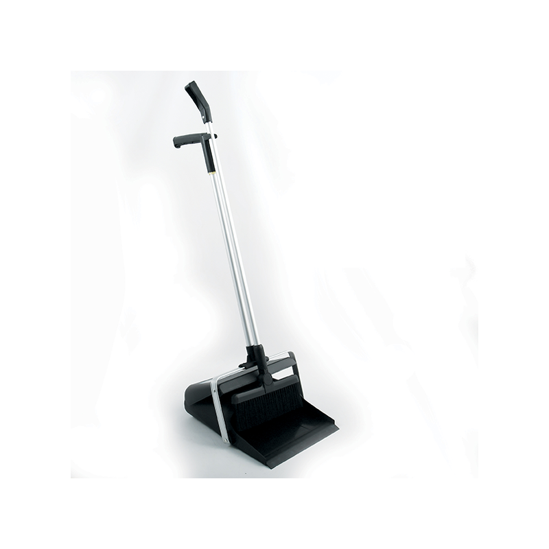 Set cepillo + recogedor con tapa basculante MSV