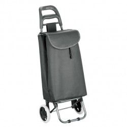 Poussettte de marché, chariot de courses pliable à  2 roulettes 33L Coloris assortis MSV