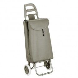 Poussettte de marché, chariot de courses pliable à  2 roulettes 33L Coloris assortis MSV