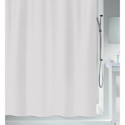 Polyester Shower curtain ALTRO 180x200cm White Spirella