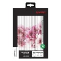 Polyester Shower curtain AMANDA 180x200cm Pink Flower Spirella