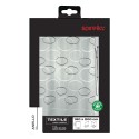 Polyester Shower curtain ANELLO 180x200cm Gray Spirella
