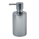 Distributeur de savon Céramique TUBE-MATT Argent mat Spirella
