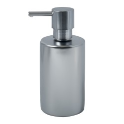 Dispenser sapone Ceramica TUBE-MATT Spirella Argento opaco