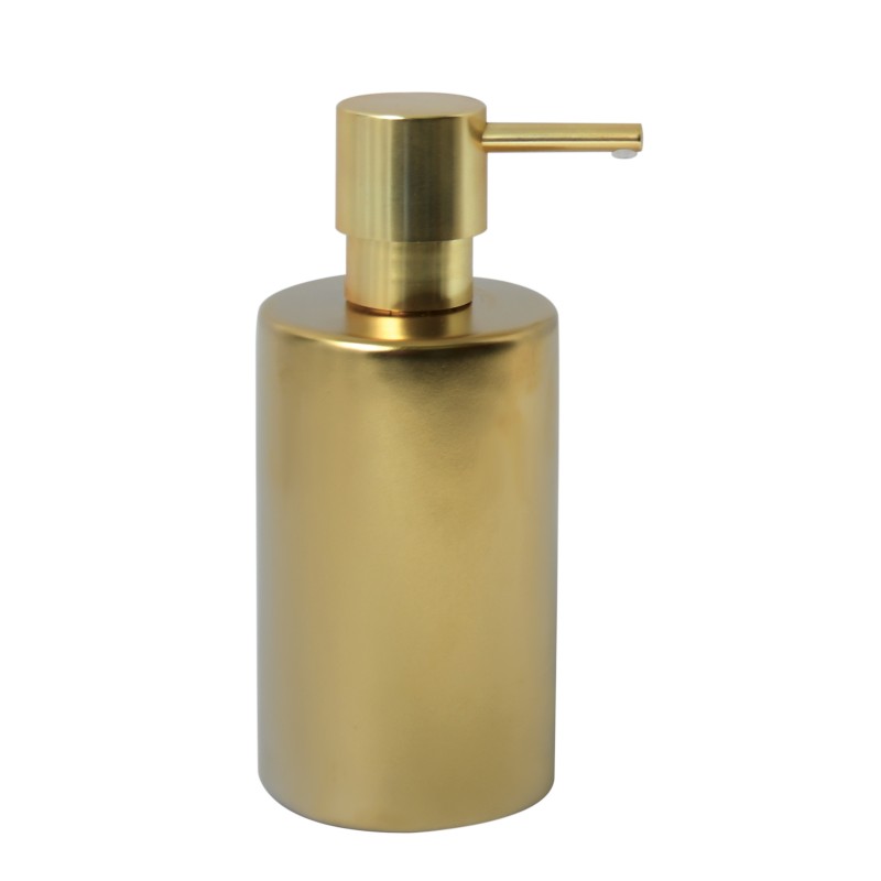 spirella Distributeur de savon Céramique TUBE-MATT Or mat Spirella