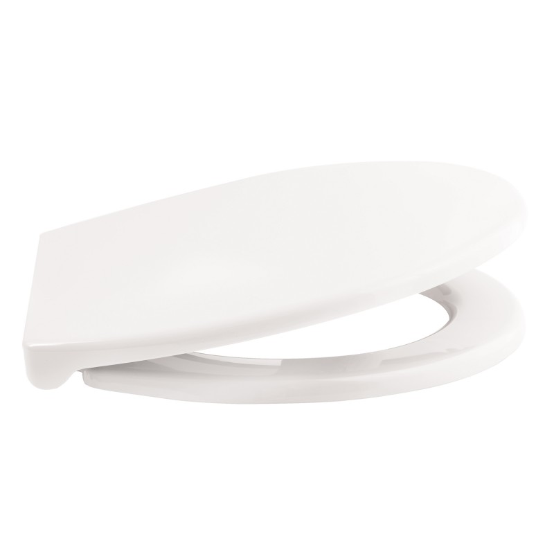 Abattant wc HARRY Blanc - Charnières Zinc Spirella