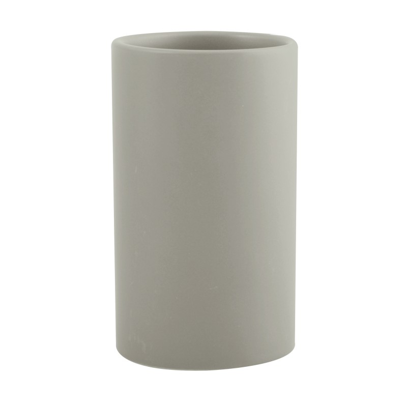 Gobelet Céramique TUBE-MATT Taupe mat Spirella