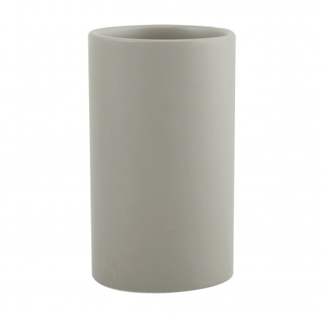 Gobelet Céramique TUBE-MATT Taupe mat Spirella