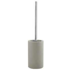 Escobillero con soporte cerámico TUBE-matT Topo mate Spirella