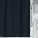 Polyester Shower curtain PRIMO 180x180cm Black Spirella