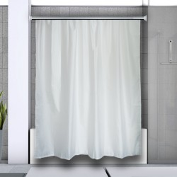 Barra per Tenda doccia angolare componibile da fissare in Alluminio DECOR UNIVERSAL Finitura lucida Spirella