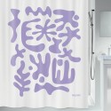 Duschvorhang Polyester DOLLY 180x200cm Lavendel Spirella