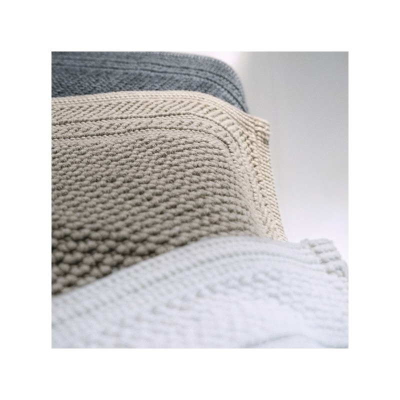 Tapis de bain Coton FLAIR  50x80cm Bleu denim Elements by Spirella