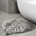 Tapis de bain Conton TRACE 70x78cm Taupe Elements by Spirella