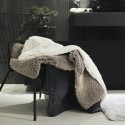 Tapis de bain coton, viscose & cachemire DUNE 55x65cm Beige Elements by Spirella
