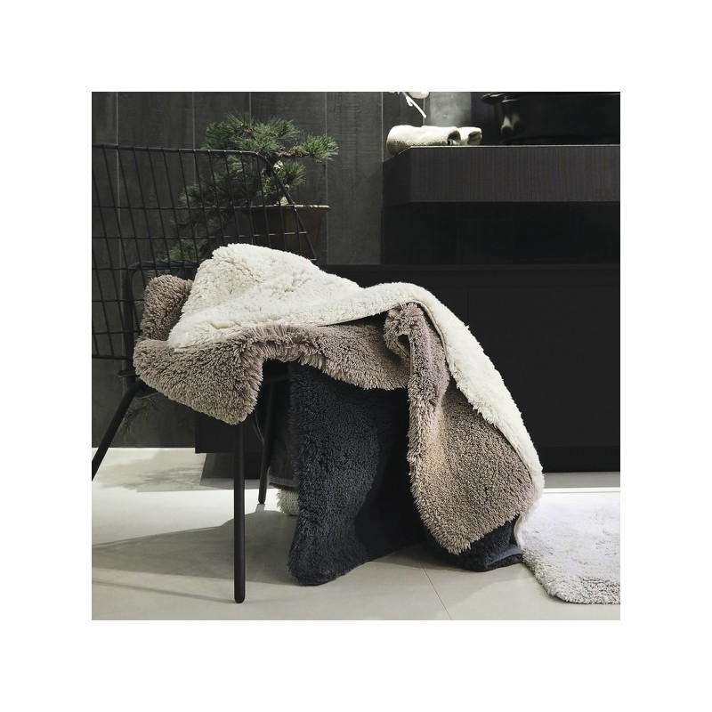 Alfombra de baño Algodón, Viscosa, Cachemira DUNE 55x65cm Beige Elements de Spirella