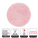 Tapis de bain rond Microfibre HIGHLAND ?60cm Rose clair Spirella