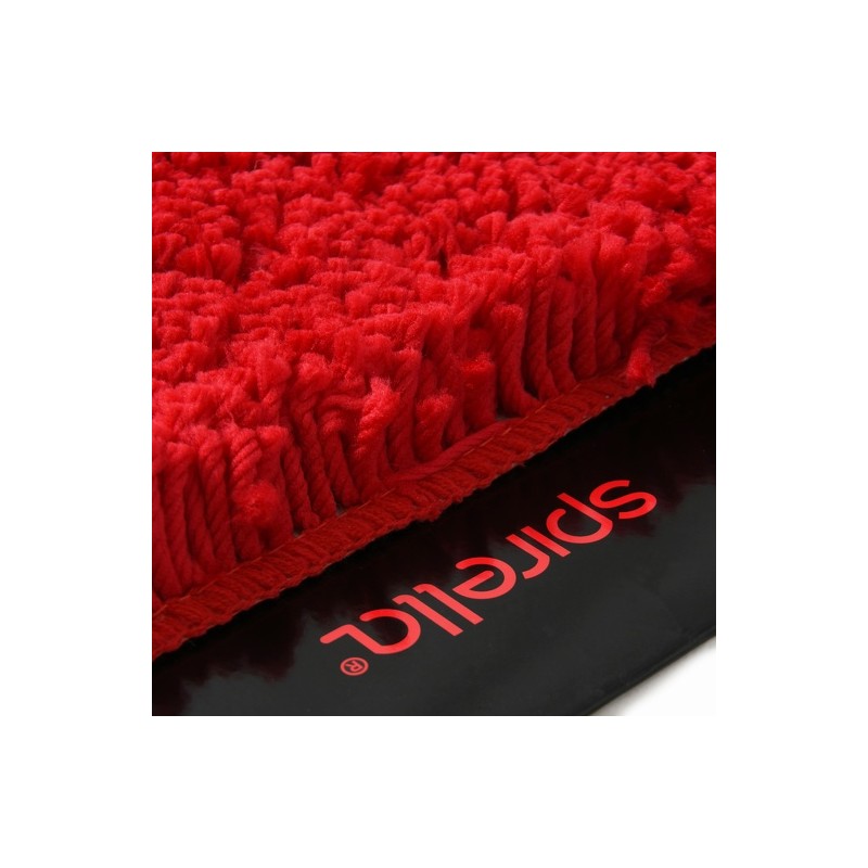 Spirella Badematte HIGHLAND Mikrofaser- 55 x 65 cm Rot