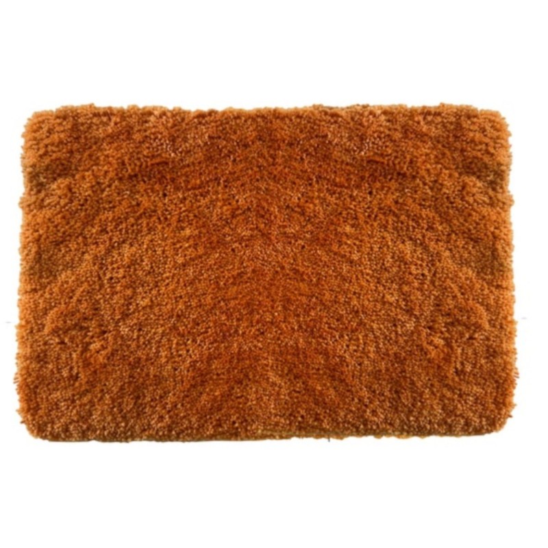 Microfiber bath mat HIGHLAND 60x90cm Orange Spirella
