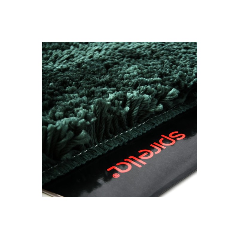 HIGHLAND Tappetino da bagno in microfibra 55x65 cm Spirella verde scuro