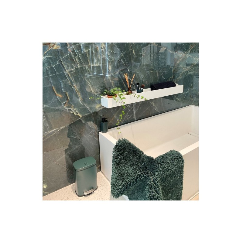 Tapis de bain Microfibre HIGHLAND 55x65cm Vert Foncé Spirella