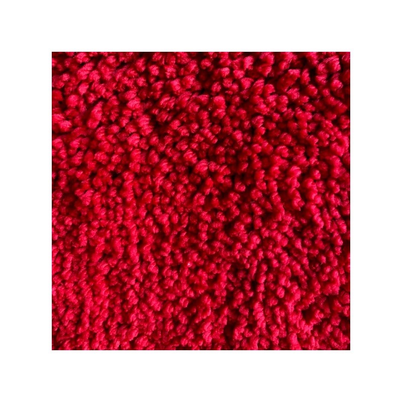 Alfombra de baño de microfibra HIGHLAND 80x150cm Rojo Spirella